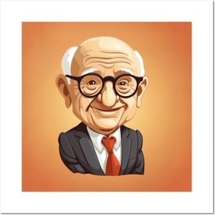 Milton Friedman Posters and Art